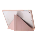 Deformation Acrylic Smart Leather Tablet Case For iPad 9.7 2017 / 2018 / Air / Air 2 / Pro 9.7(Rose Gold)