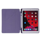Deformation Transparent Acrylic Horizontal Flip PU Leather Case with Multi-folding Holder & Sleep / Wake-up Function & Pen Slot For iPad 10.2 2021 / 2020 / 2019(Rose Gold)