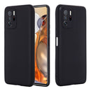For Xiaomi Redmi Note 10 Pro 5G CN Version / Poco X3 GT 5G Solid Color Liquid Silicone Dropproof Full Coverage Protective Case(Black)
