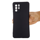 For Xiaomi Redmi Note 10 Pro 5G CN Version / Poco X3 GT 5G Solid Color Liquid Silicone Dropproof Full Coverage Protective Case(Black)