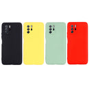 For Xiaomi Redmi Note 10 Pro 5G CN Version / Poco X3 GT 5G Solid Color Liquid Silicone Dropproof Full Coverage Protective Case(Black)