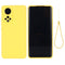 For Honor 50 Solid Color Liquid Silicone Dropproof Full Coverage Protective Case(Yellow)