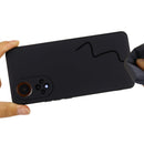 For Honor 50 Solid Color Liquid Silicone Dropproof Full Coverage Protective Case(Black)