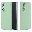For Honor 50 Solid Color Liquid Silicone Dropproof Full Coverage Protective Case(Green)