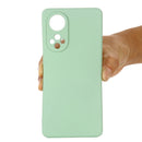 For Honor 50 Solid Color Liquid Silicone Dropproof Full Coverage Protective Case(Green)