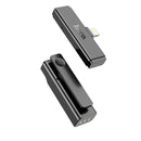 hoco S31 Lavalier Live Wireless Microphone with 8 Pin Receiver (Nebula Grey)