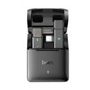 hoco S31 Lavalier Live Wireless Microphone with USB-C / Type-C Receiver(Nebula Grey)