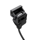 hoco Z45 2.4A Single USB Port Motorcycle Charger(Black)