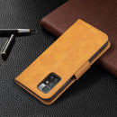 For Xiaomi Redmi 10 Retro Lambskin Texture Pure Color Horizontal Flip PU Leather Case with Holder & Card Slots & Wallet & Lanyard(Yellow)