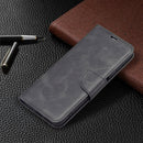 For Xiaomi Redmi 10 Retro Lambskin Texture Pure Color Horizontal Flip PU Leather Case with Holder & Card Slots & Wallet & Lanyard(Black)