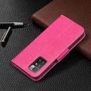 For Xiaomi Redmi 10 Two Butterflies Embossing Pattern Horizontal Flip Leather Case with Holder & Card Slot & Wallet & Lanyard(Rose Red)