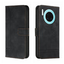For Huawei Y9a Retro Skin Feel Horizontal Flip Soft TPU + PU Leather Case with Holder & Card Slots & Photo Frame(Black)