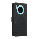 For Huawei Y9a Retro Skin Feel Horizontal Flip Soft TPU + PU Leather Case with Holder & Card Slots & Photo Frame(Black)