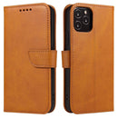 Calf Texture Buckle Horizontal Flip Leather Case with Holder & Card Slots & Wallet For iPhone 12 Pro Max(Khaki)