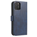 Calf Texture Buckle Horizontal Flip Leather Case with Holder & Card Slots & Wallet For iPhone 12 Pro Max(Blue)