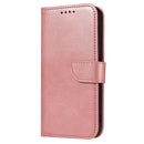Calf Texture Buckle Horizontal Flip Leather Case with Holder & Card Slots & Wallet For iPhone 12 Pro Max(Rose Gold)