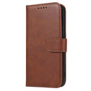 Calf Texture Buckle Horizontal Flip Leather Case with Holder & Card Slots & Wallet For iPhone 12 Pro Max(Brown)