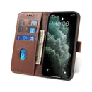 Calf Texture Buckle Horizontal Flip Leather Case with Holder & Card Slots & Wallet For iPhone 12 Pro Max(Brown)