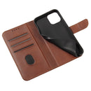 Calf Texture Buckle Horizontal Flip Leather Case with Holder & Card Slots & Wallet For iPhone 12 Pro Max(Brown)