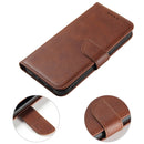 Calf Texture Buckle Horizontal Flip Leather Case with Holder & Card Slots & Wallet For iPhone 12 Pro Max(Brown)