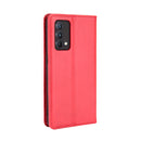 For OPPO Realme GT Master Magnetic Buckle Retro Pattern Horizontal Flip Leather Case with Holder & Card Slot & Wallet(Red)