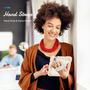 Shockproof Silicone + PC Protective Tablet Case with Holder & Shoulder Strap & Pen Slot For iPad mini 6(Beige + Rose Gold)