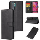 For Huawei P30 Pro Calf Texture Buckle Horizontal Flip Leather Case with Holder & Card Slots & Wallet(Black)