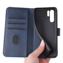 For Huawei P30 Pro Calf Texture Buckle Horizontal Flip Leather Case with Holder & Card Slots & Wallet(Blue)