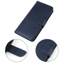 For Huawei P30 Pro Calf Texture Buckle Horizontal Flip Leather Case with Holder & Card Slots & Wallet(Blue)