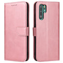 For Huawei P30 Pro Calf Texture Buckle Horizontal Flip Leather Case with Holder & Card Slots & Wallet(Rose Gold)