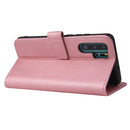 For Huawei P30 Pro Calf Texture Buckle Horizontal Flip Leather Case with Holder & Card Slots & Wallet(Rose Gold)