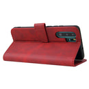 For Huawei P30 Pro Calf Texture Buckle Horizontal Flip Leather Case with Holder & Card Slots & Wallet(Red)