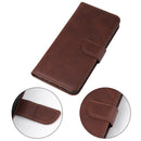 For Huawei P30 Pro Calf Texture Buckle Horizontal Flip Leather Case with Holder & Card Slots & Wallet(Brown)
