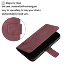 For Motorola Moto G60S Retro Skin Feel Horizontal Flip Soft TPU + PU Leather Case with Holder & Card Slots & Photo Frame(Wine Red)