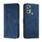 For Motorola Moto G60S Retro Skin Feel Horizontal Flip Soft TPU + PU Leather Case with Holder & Card Slots & Photo Frame(Blue)