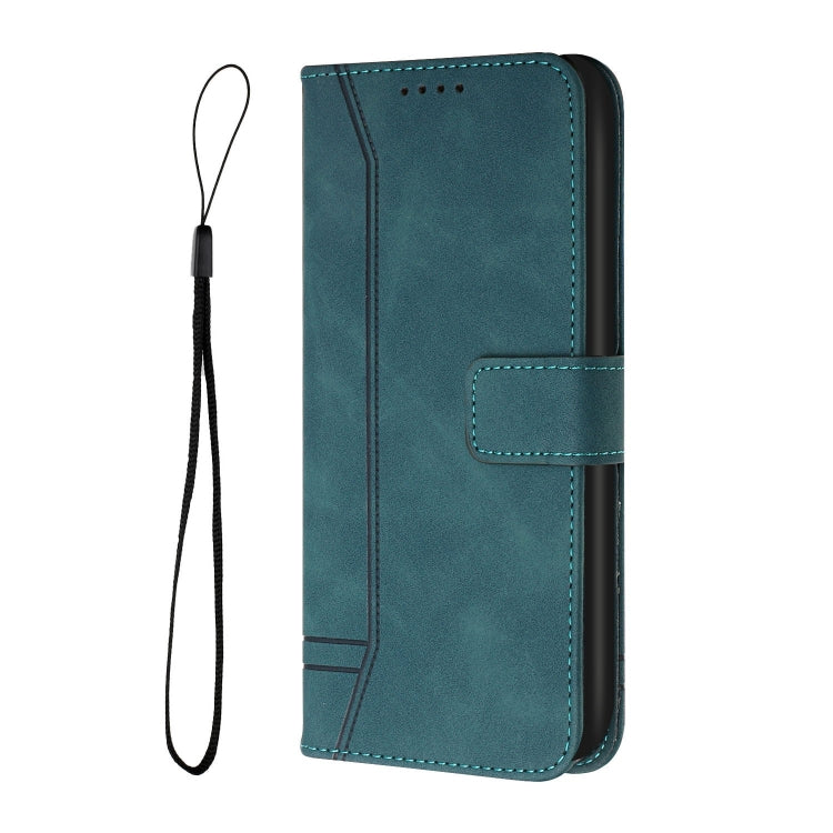 For Motorola Moto G60S Retro Skin Feel Horizontal Flip Soft TPU + PU Leather Case with Holder & Card Slots & Photo Frame(Dark Green)