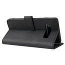 For Samsung Galaxy S10 Calf Texture Buckle Horizontal Flip Leather Case with Holder & Card Slots & Wallet(Black)