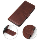 For Samsung Galaxy S10 Calf Texture Buckle Horizontal Flip Leather Case with Holder & Card Slots & Wallet(Brown)