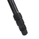 Fotopro X-go Predator E Portable Collapsible Aluminum Camera Tripod with Dual Action Ball Head