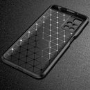 For Xiaomi Redmi 10 Carbon Fiber Texture Shockproof TPU Case(Blue)
