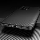 For Xiaomi Redmi 10 Carbon Fiber Texture Shockproof TPU Case(Black)