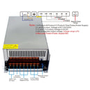 S-1200-60 DC60V 20A 1200W LED Light Bar Monitoring Security Display High-power Lamp Power Supply, Size: 245 x 125 x 65mm