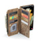 For Samsung Galaxy S21 Ultra 5G CaseMe-C30 PU + TPU Multifunctional Horizontal Flip Leather Case with Holder & Card Slot & Wallet & Zipper Pocket(Brown)