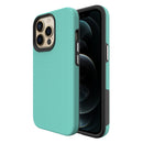 Triangle Armor Texture TPU + PC Case For iPhone 13 Pro(Mint Green)