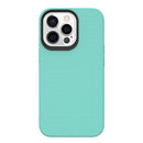 Triangle Armor Texture TPU + PC Case For iPhone 13 Pro(Mint Green)