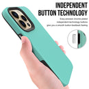 Triangle Armor Texture TPU + PC Case For iPhone 13 Pro(Mint Green)