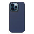Triangle Armor Texture TPU + PC Case For iPhone 13 Pro(Navy Blue)