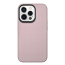 Triangle Armor Texture TPU + PC Case For iPhone 13 Pro (Rose Gold)