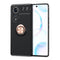 For Huawei Nova 9 Metal Ring Holder 360 Degree Rotating TPU Case(Black Gold)