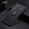 For Huawei Nova 9 Metal Ring Holder 360 Degree Rotating TPU Case(Black)